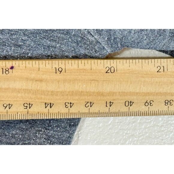 Ampersand Avenue Light Gray Double Hoodie Layered Women's Small - Picture 11 of 11